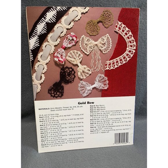 Vintage Pat Depke Crochet Boutique Book by Margie Wicker - Bows Belts Sweaters & - Picture 2 of 2